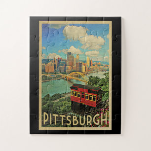Puzzle Vintage voyage de Pittsburgh en Pennsylvanie