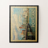 Puzzle Vintage voyage de Portland Orégon (Vertical)