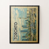 Puzzle Vintage voyage de Toronto Canada (Vertical)