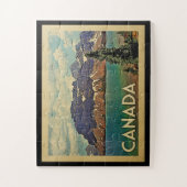 Puzzle Vintage voyage du Canada (Vertical)