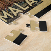 Puzzle Vintage voyage du Guatemala (Côté)