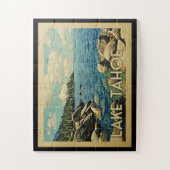 Puzzle Vintage voyage du lac Tahoe (Vertical)