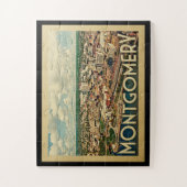 Puzzle Vintage voyage Montgomery Alabama (Vertical)