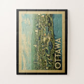 Puzzle Vintage voyage Ottawa Canada (Vertical)