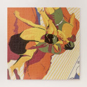 Puzzle Vintage voyage, Vacances en bateau de croisière (Horizontal)