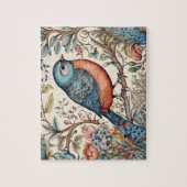 Puzzle Vintages oiseaux Design de tissu scandinave (Vertical)