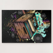 Puzzle Vinyl Crate (Horizontal)