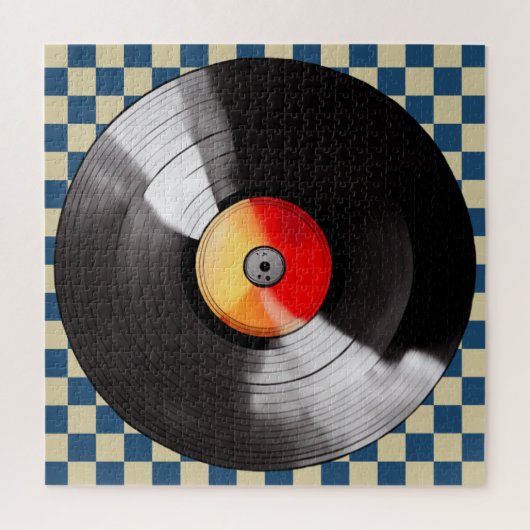 Puzzle Vinyl Record (Vertical)