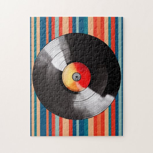 Puzzle Vinyl Record (Vertical)
