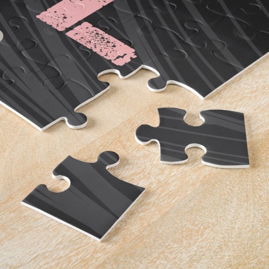 Puzzle Vinyl Record Retro Disco Conception de musique Vin (Côté)