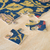 Puzzle Violet Clair et Ancolie (par William Morris) (Côté)