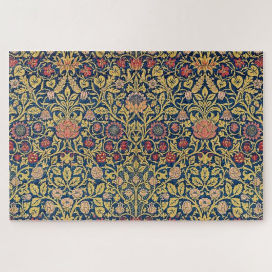 Puzzle Violet Clair et Ancolie (par William Morris) (Horizontal)