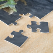Puzzle violet et jaune (Côté)