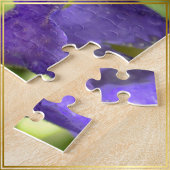 Puzzle Violet Flower blooming aesthetic Photo - 