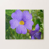 Puzzle Violet Flower blooming aesthetic Photo -  (Horizontal)
