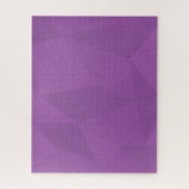 Puzzle Violet, géométrique, cool, tendance, art simple mo (Vertical)