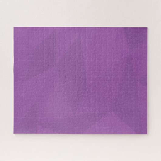 Puzzle Violet, géométrique, cool, tendance, art simple mo (Horizontal)