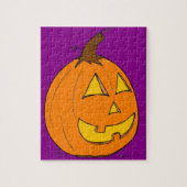 Puzzle violet Jack o' Lantern (Vertical)