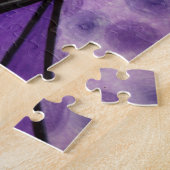 Puzzle Violet Lune Déesse Ventre Danseuse (Côté)