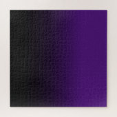 Puzzle Violet Royal et Noir Ombré (Horizontal)