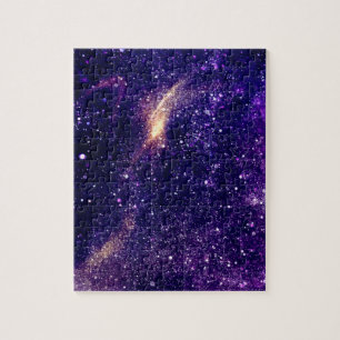 Puzzle Violet violet abstraite galaxie univers