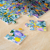 Puzzle Violets Et Lampes (Côté)