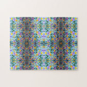 Puzzle Violets Et Lampes (Horizontal)