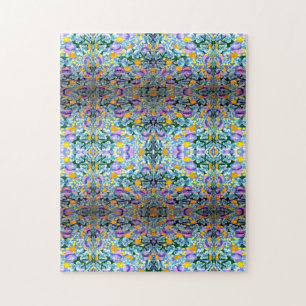 Puzzle Violets Et Lampes