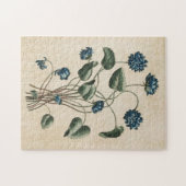 Puzzle Violets floraux vintages (Horizontal)