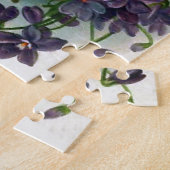 Puzzle Violettes vintages de Pâques (Côté)