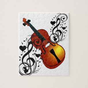 Puzzle Violin, Lover at Heart_