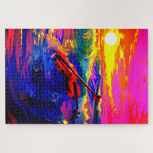 Puzzle Violon (Horizontal)