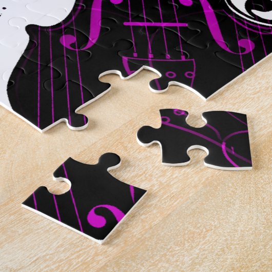 Puzzle Violon, amour cinglé_ (Côté)
