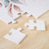 Puzzle Violon avec des fleurs. (Côté)