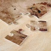 Puzzle Violon avec notes de musique Illustration de musiq (Côté)