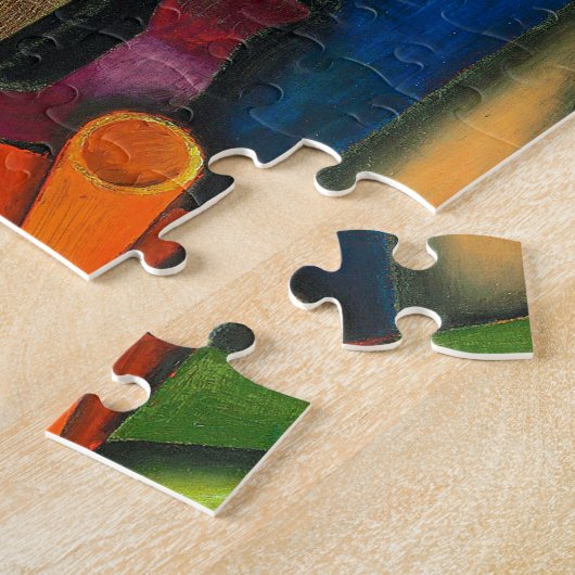 Puzzle Violon et guitare de Juan Gris (Côté)