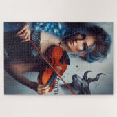 Puzzle Violon musicien Taurus Zodiac (Horizontal)