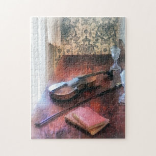 Puzzle Violon sur Credenza