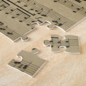 Puzzle Violoniste drôle de lapin (Côté)