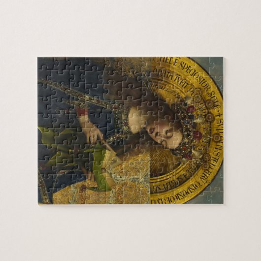 Puzzle Virgin Enthroné, Le Retable De Gand (Horizontal)