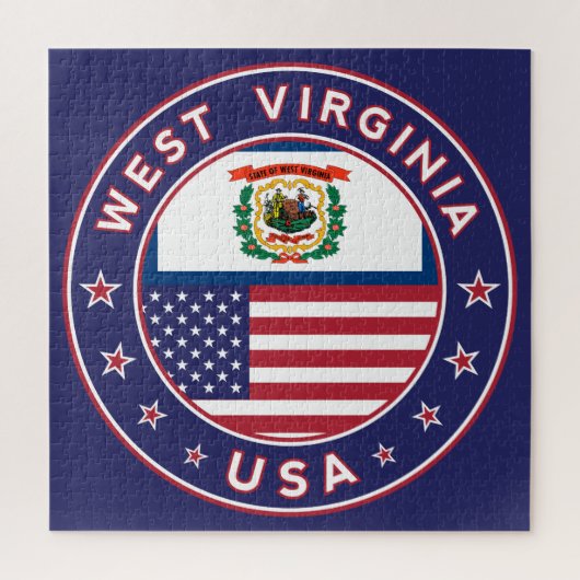 Puzzle Virginie-Occidentale (Vertical)