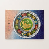 Puzzle Virgo (23 août-22 septembre). Signes de zodiaque. (Horizontal)