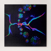 Puzzle virus d'Epstein Barr et la maladie du baiser (Horizontal)