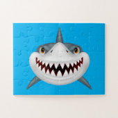Puzzle Visage Animé de requin (Horizontal)