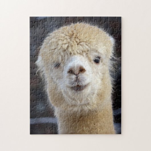 Puzzle Visage d'alpaca mignon         (Vertical)