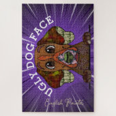 Puzzle Visage de chien anglais Pointer laid 1000 pièces (Vertical)