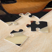 Puzzle Visage de chien Art déco (Côté)