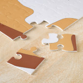 Puzzle Visage de citrouille pour Halloween (Côté)