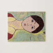 Puzzle Visage de femme Abstraite (Horizontal)