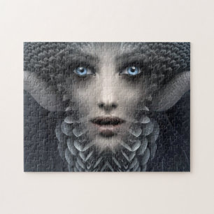 Puzzle Visage de femme Abstraite - Art -